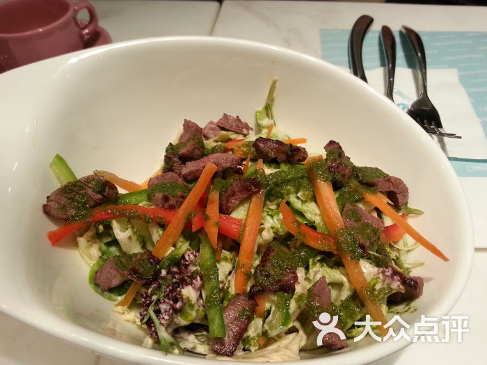 主厨小牛肉菜沙沙拉