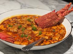 麻婆豆腐烧龙虾-湖滨28中餐厅·西湖宴·杭州君悦酒店