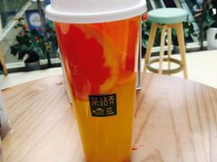 清新韩柚茶-茶话弄(李家村万达店)