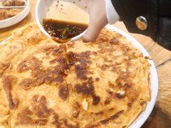 泡菜饼-喇喇排骨火锅·传统韩式脊骨汤(望京西园总店)