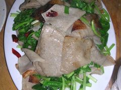 豇豆皮-方集蒲家卤肉锅巴