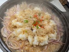 广东石锅蒜蓉虾-小放牛河北菜(长安万达店)