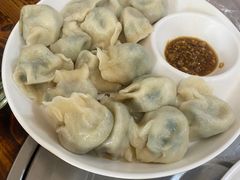 韭菜饺子-九妹农家大铁锅东北菜(江湾店)