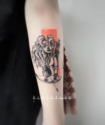 -黑旗纹身