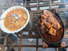 铁板毛豆腐-徽州美食(三十年老店)