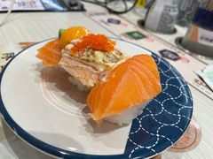 三文鱼三种寿司拼盘-滨寿司(烈士陵园店)