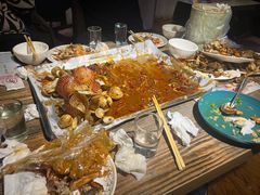 -嗨辣小聚·盘锦河蟹·海鲜烧烤龙虾(盘锦十年好店)