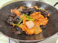苔蘑过油肉-山西会馆·晋菜·晋商宴·学堂记忆(许坦西街店)