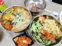 -吉林延边牛肉汤饭，大冷面