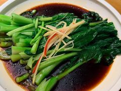 白灼时蔬（广东菜心）-枣子树·素食餐厅(普陀山店)