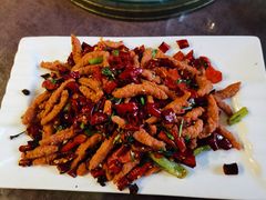 香辣牛肉丝-一盏明灯全素斋(殊像寺店)
