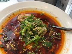 冒脑花-成都你六姐·牛肉冒菜·麻辣香锅(长泰广场店)
