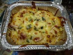 奶油培根焗饭-蘑菇餐厅(小火瓦巷店)