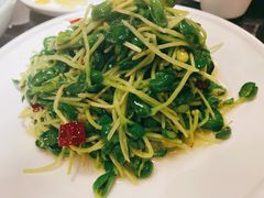 炝炒青豆苗-皇城根北京风味主题餐厅(中海环宇城店)