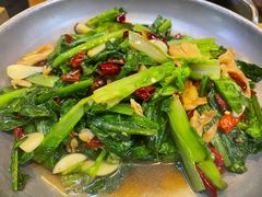干锅油麦菜-台北楚楚园馅饼粥(虹桥南丰城店)