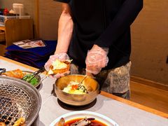 -草家酱蟹炭火烤肉店(珲春南路一店)