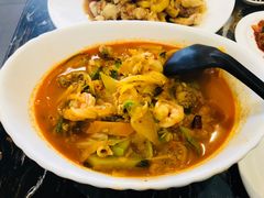 辣海鲜面-桃园中华料理炸酱面(燕儿岛路店)