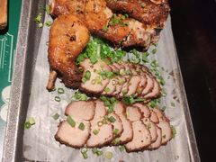 绿茶葱香烤鸡烤肉合拼-绿茶餐厅(乐峰广场店)
