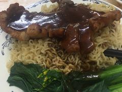 黑椒猪扒捞丁-渔记茶餐厅(渔村店)