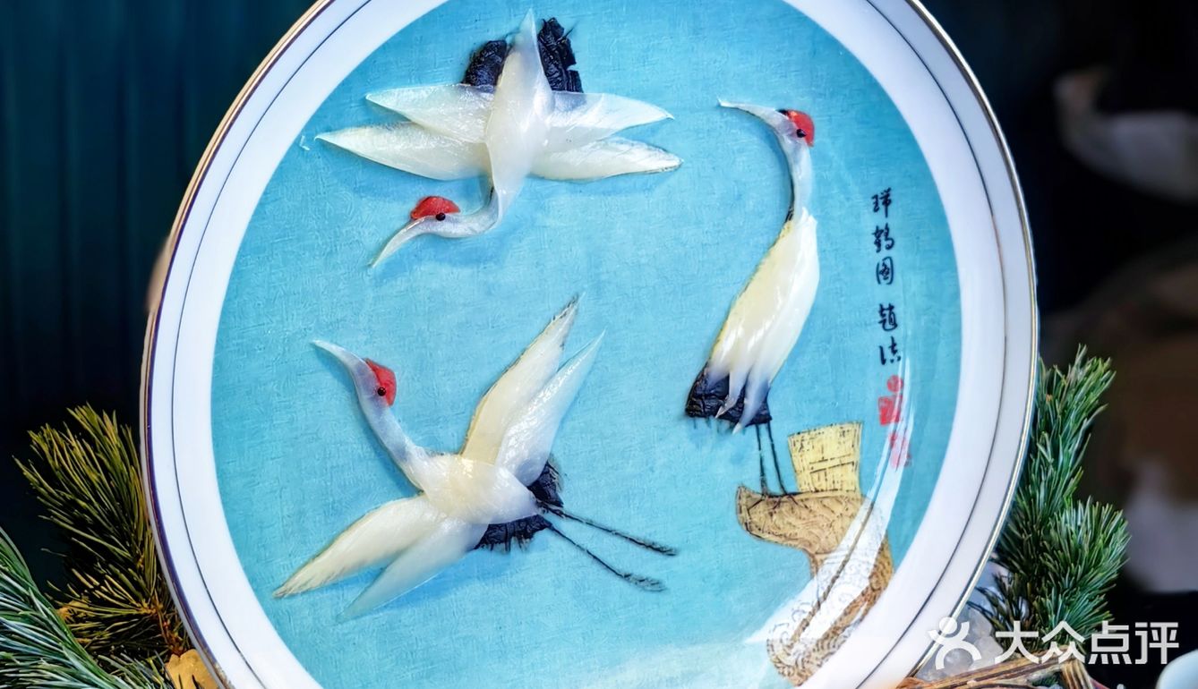 一画传世，这家蟹宴竟然蕴含了名画美学
