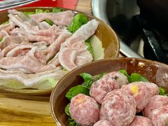 雪花猪肉片-笔记安顺夺夺粉火锅(龙湾万达店)
