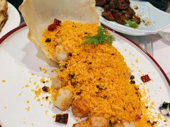 银盏金莎虾味球-重庆万豪中餐厅·Man Ho