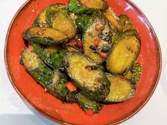 紫苏煎黄瓜-甜阿姨·天台花园私房菜(万松园店)