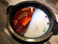 鸳鸯锅底-七秒鱼·斑鱼火锅(太阳城店)