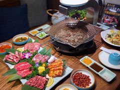 -明洞阿姨·韩式酱蟹烤肉·创意料理(三元桥店)