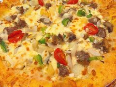 加州汉堡风味披萨-必胜客(唐百友谊店)