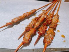 新疆羊肉小串-宝记烧烤·碳锅羊肉·羊蝎子火锅·夜食社(文体路创始店)