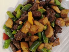 野菌黑椒爆和牛-广州酒家(文昌总店)
