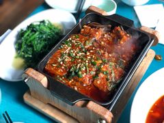 铁板包浆豆腐-院8里·小乐园家常味川菜(鹭洲里店)