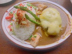 三重芝士咖喱汉堡肉饭-Grinder 绞肉机汉堡(武定路店)