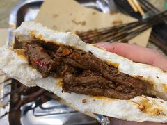 烤肉夹馍-老白家怡贵园烤肉