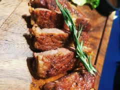 澳洲谷饲西冷牛排-圣彼得堡观江俄餐厅(中央大街黑金冠店)