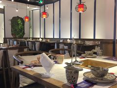 自助取餐区-尚尚仙·酸汤猪手·猪肚鸡火锅(华联万柳购物中心店)