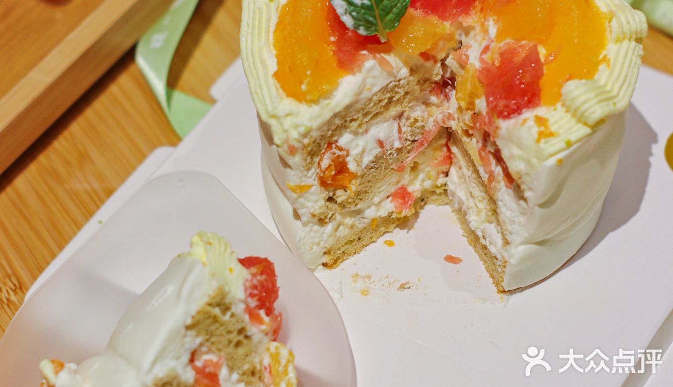 秋天一定要尝😝治愈系橘子味的蛋糕🍰