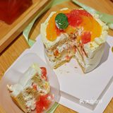 秋天一定要尝😝治愈系橘子味的蛋糕🍰