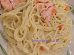 三文鱼奶油意面-萨莉亚意式餐厅(特力时尚汇店)