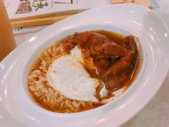 沙爹牛肉煎蛋公仔面-金记冰室(霎东街店)