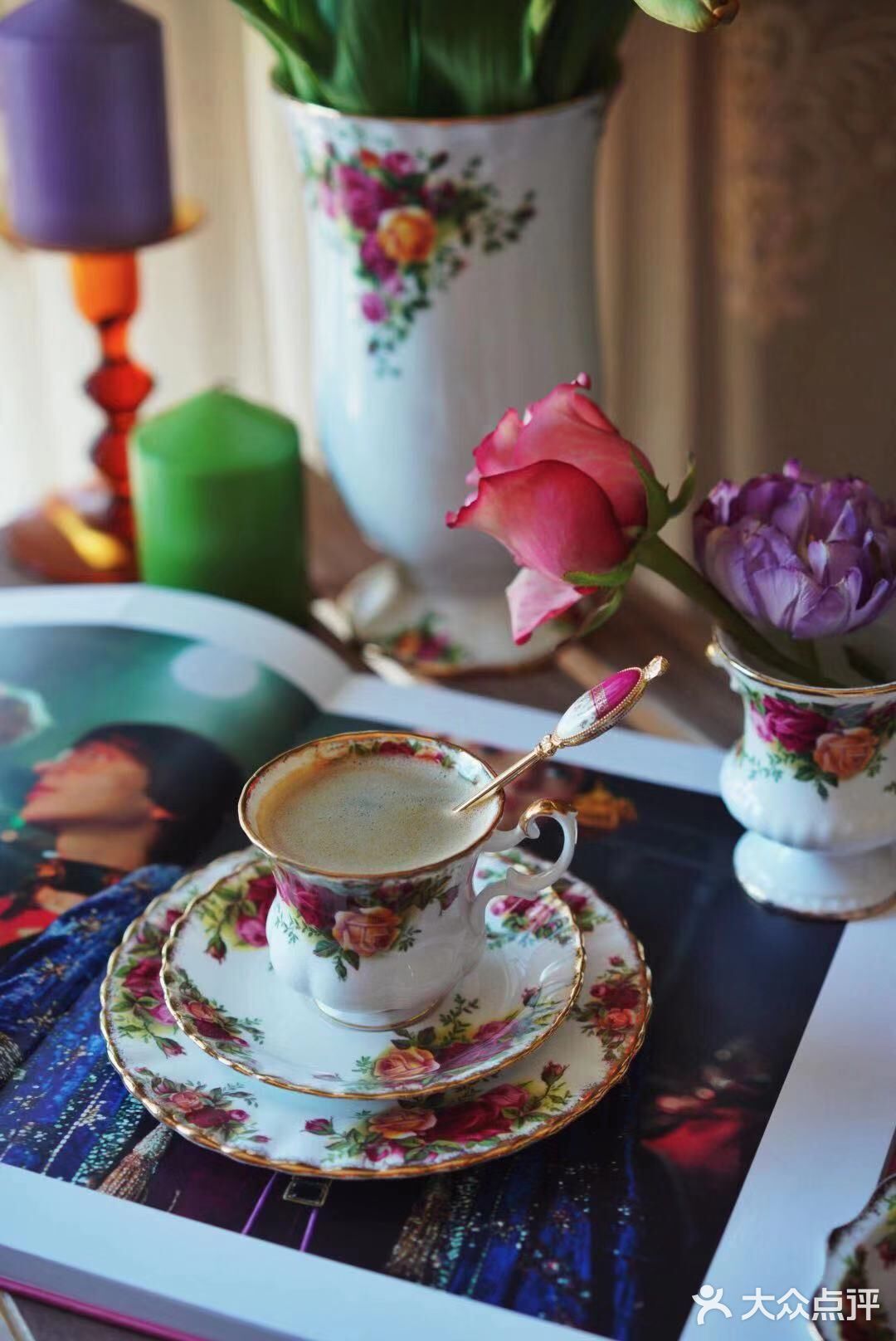 一定是忘记了，花。阿尔伯特的杯型是我永远喜欢的