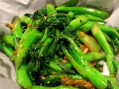 豬油渣炒菜心-渔米粥(罗湖店)