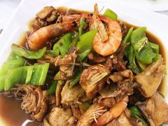 大虾炒鸡-日照大牌檔•小船海鲜(万平口店)