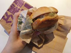 板烧鸡腿堡-麦当劳(无锡滨湖万达店)