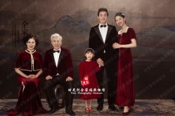 -时光纪亲子全家福照相馆(静安店母女写真父母纪念照)