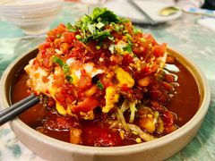 泡椒鸡蛋-浩海火烧云傣家菜(京广店)