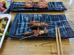 -长青菠菜面·烧烤