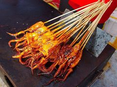 铁板鱿鱼-比尔斯健康烤肉自助餐厅