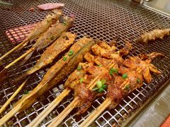 烤鱿鱼串-大汗烧烤滩羊馆(清水河公园店)
